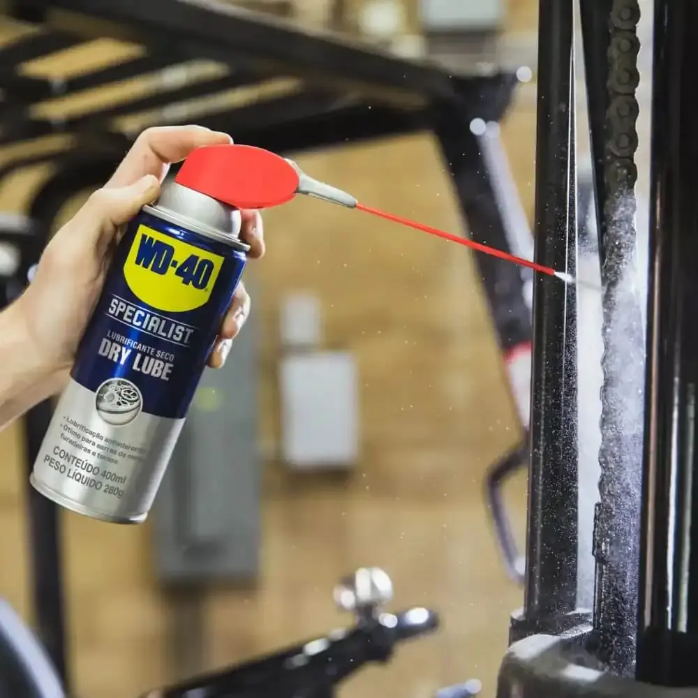 Lubrificante seco aerossol 400 ML specialist dry lube Wd-40 — fotografia 4