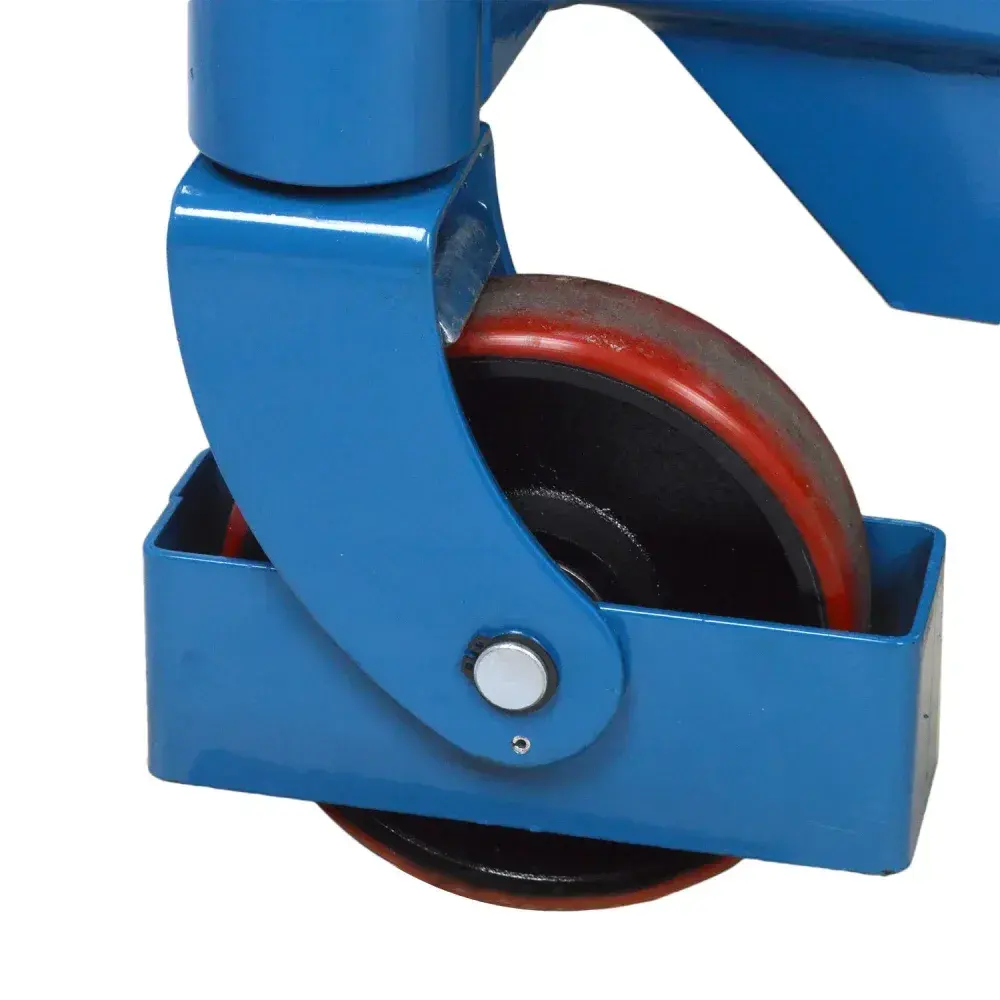 Mesa hidráulica pantográfica elevada 800KG Bovenau — fotografia 10