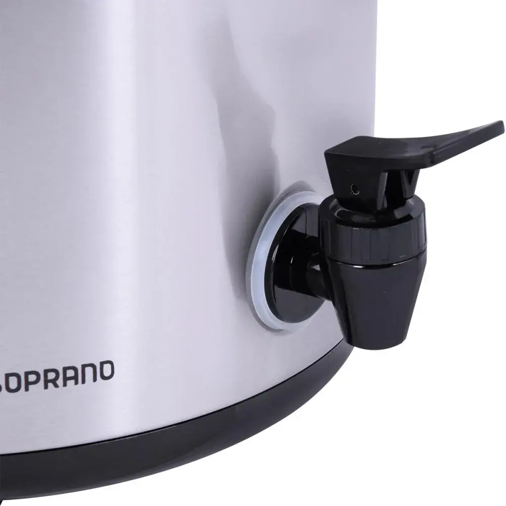 Botijão térmico Soprano 9.5L inox — fotografia 5