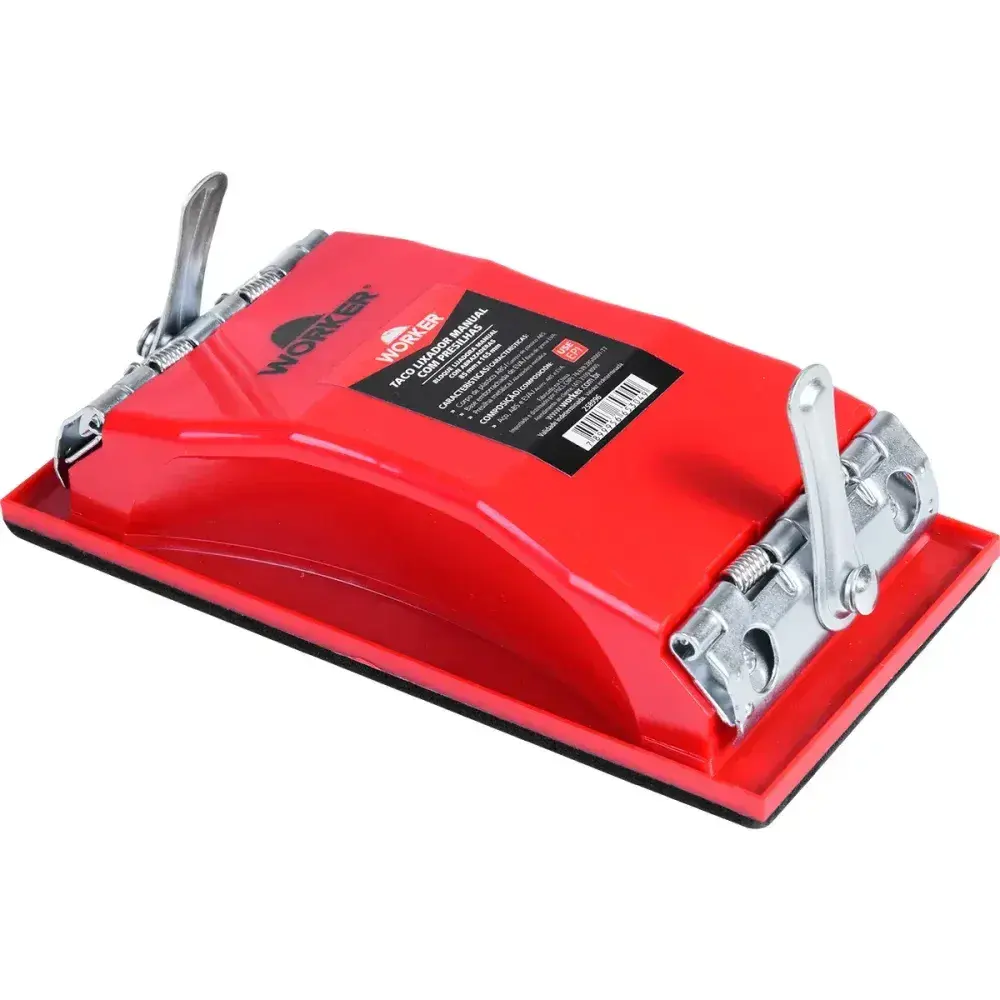 Lixador manual com presilhas 85X165MM Worker — fotografia 8