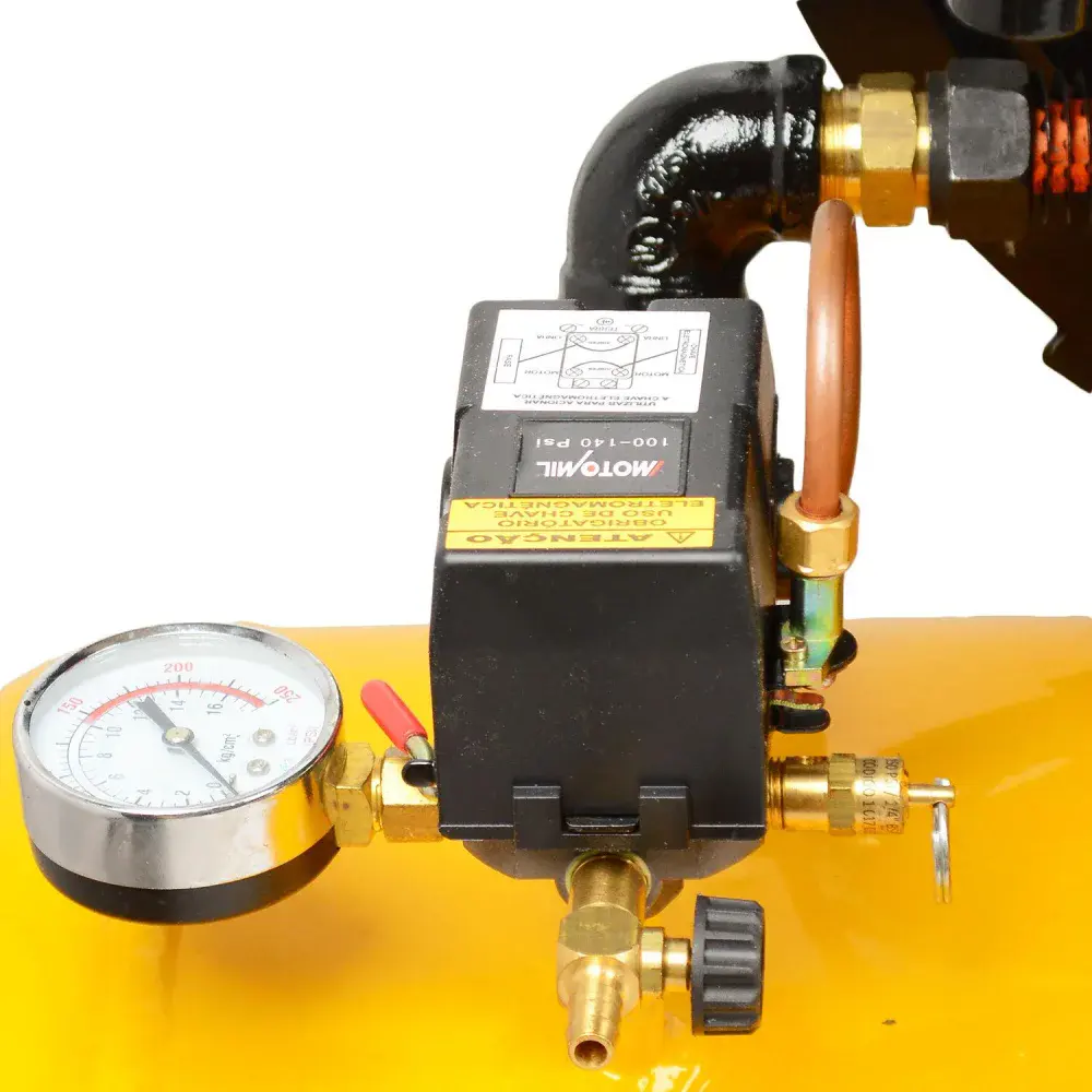 Compressor de ar CMV20PL/200 200L 20 pés MotoMil — fotografia 4