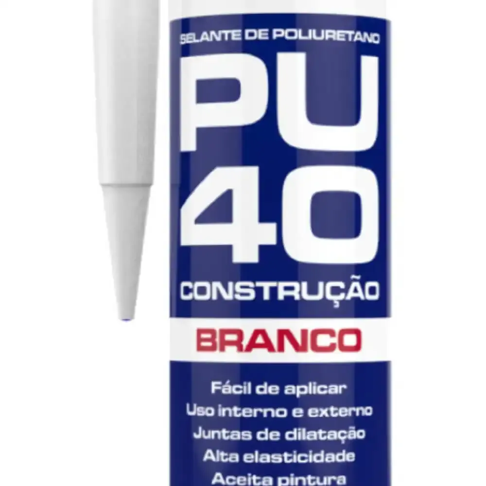 Selante poliuretano para construção PU40 branco mundial prime — fotografia 3
