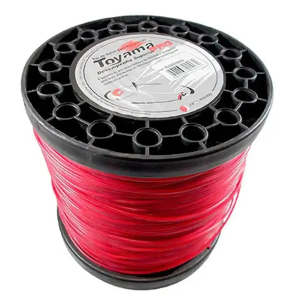 Fio de nylon 3 MM redondo para roçadeira bobina 2,268 KG Toyama — fotografia de referência