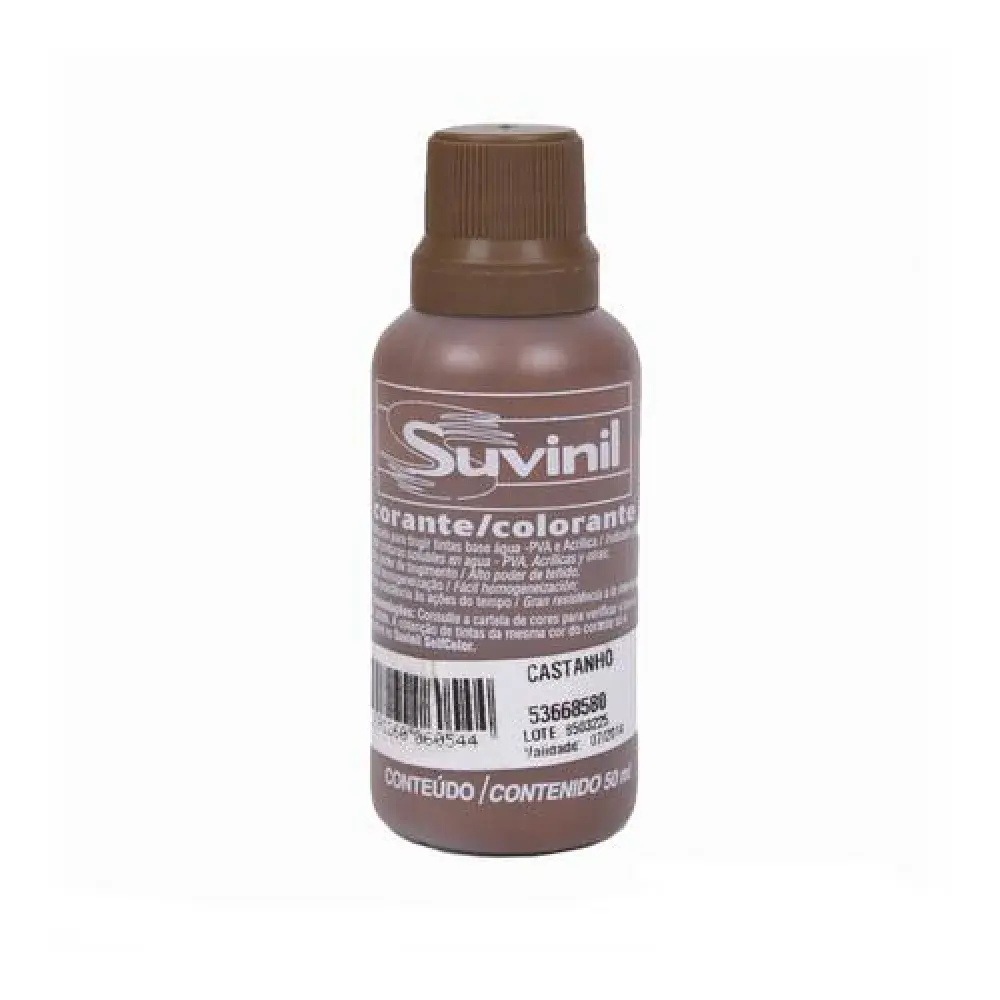 Corante líquido para tinta castanho 50ML Suvinil