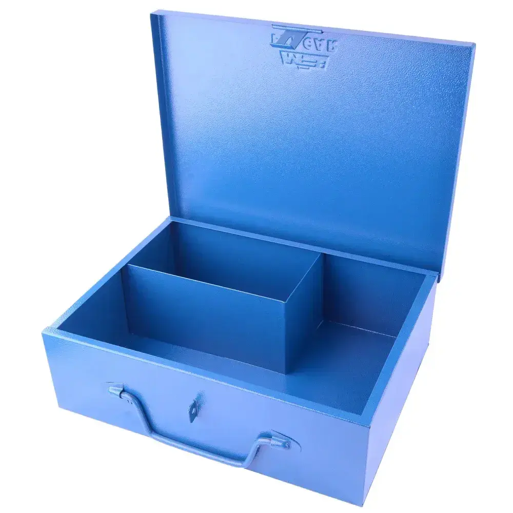 Caixa de metal para furadeira 40X29X10CM MT04 Fercar — fotografia 10