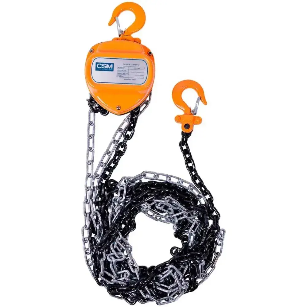 Talha manual de corrente 5TON TC500 5M CSM — fotografia 4