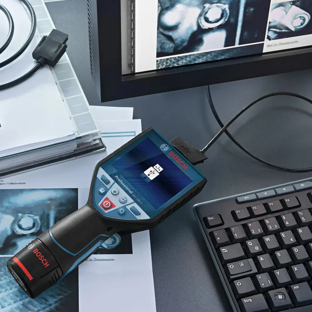 Câmera de inspeção gic 120 c Bosch — fotografia 12
