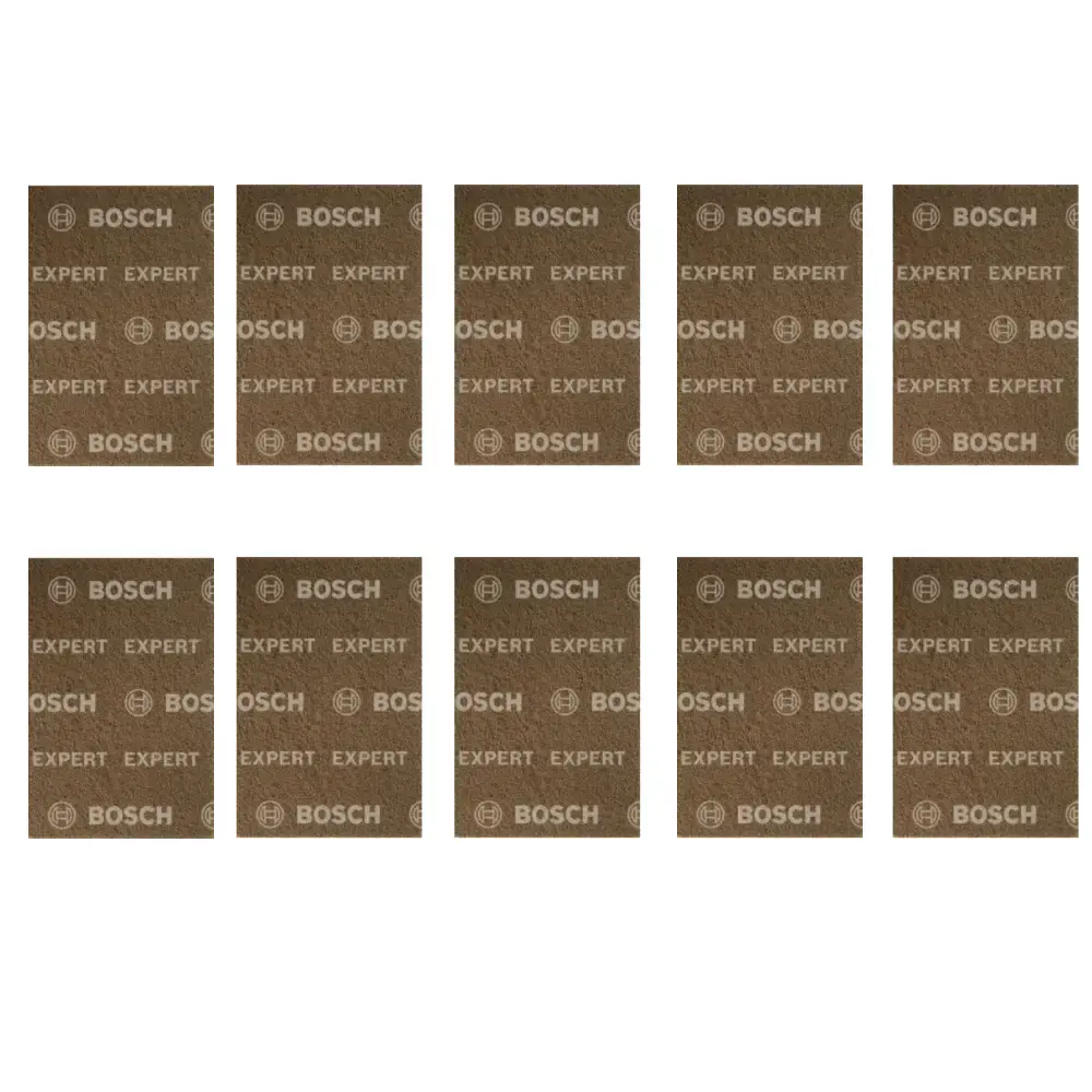 Manta Abrasiva Expert 152 x 229 mm Grosso A 10 Unidades BOSCH — fotografia de referência