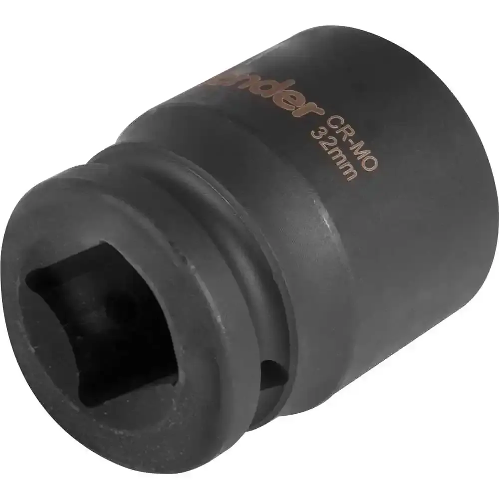 Soquete Sextavado Impacto Encaixe 3/4 polegada 32MM Cromado VONDER — fotografia 4