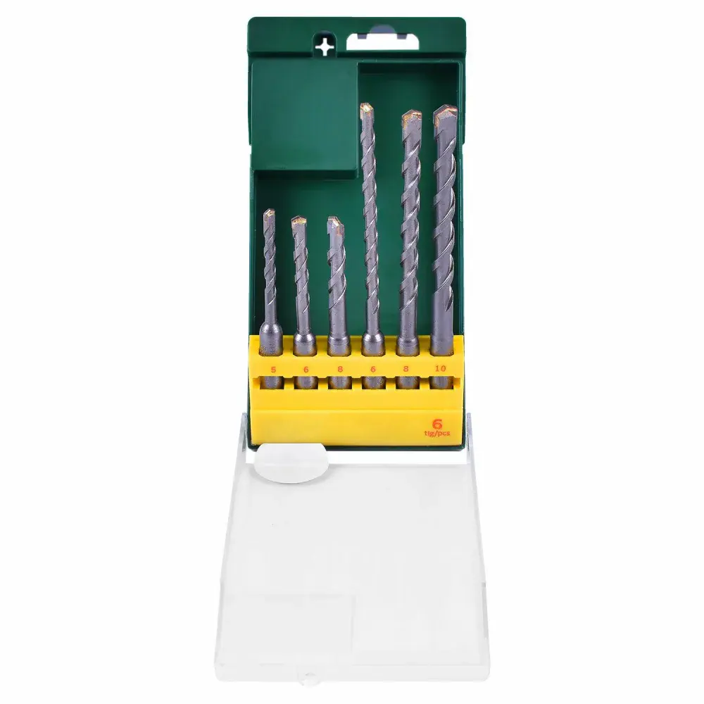 Jogo de brocas sds plus de 5 a 10 mm Bosch - 6 peç — fotografia de referência