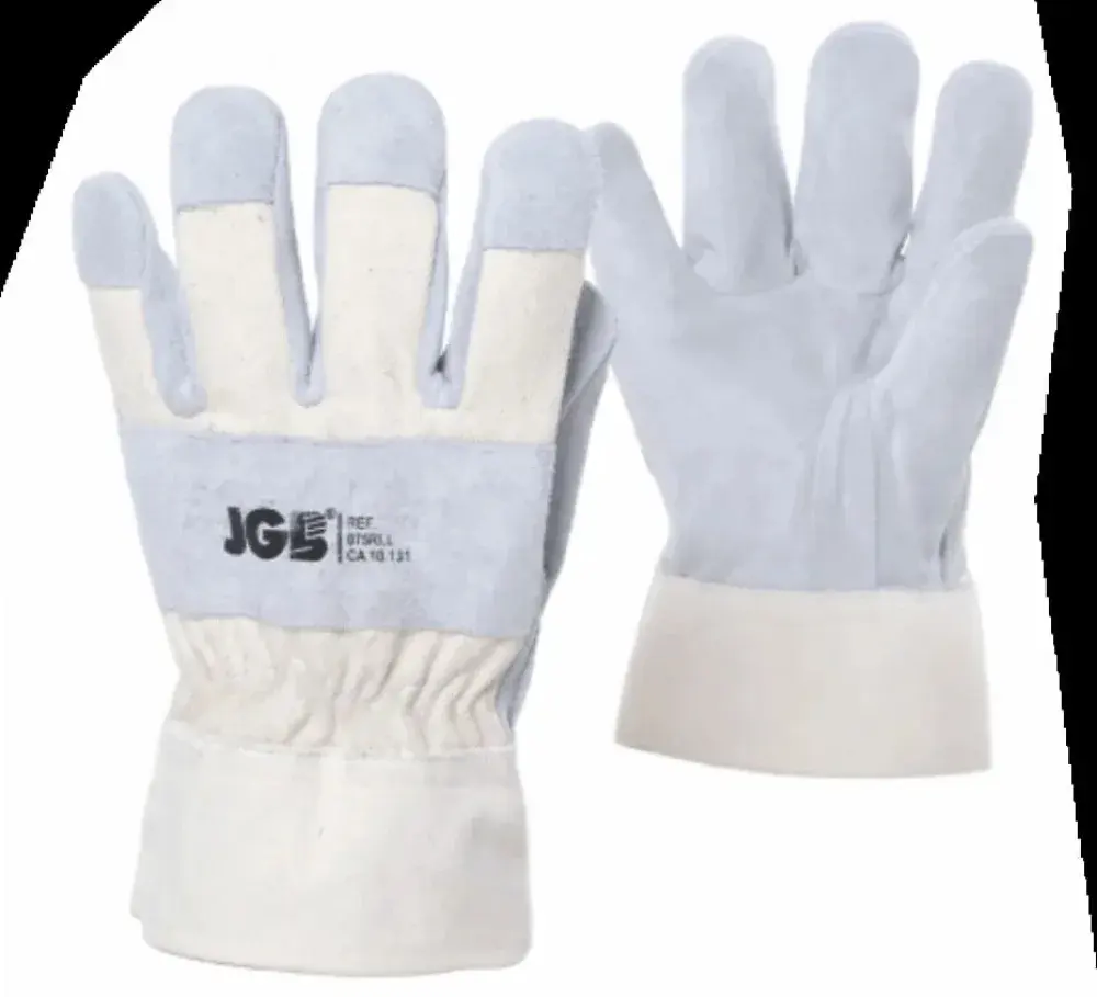 Luva mista T9 lona e raspa 15CM JGB