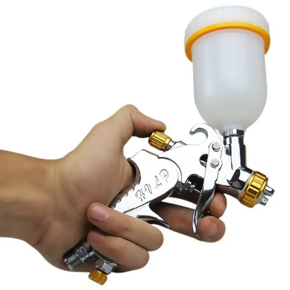 Pistola de Pintura Gravitacional 100 ml Bico 0,8 mm CH HG-10 07082 CHIAPERINI — fotografia 6