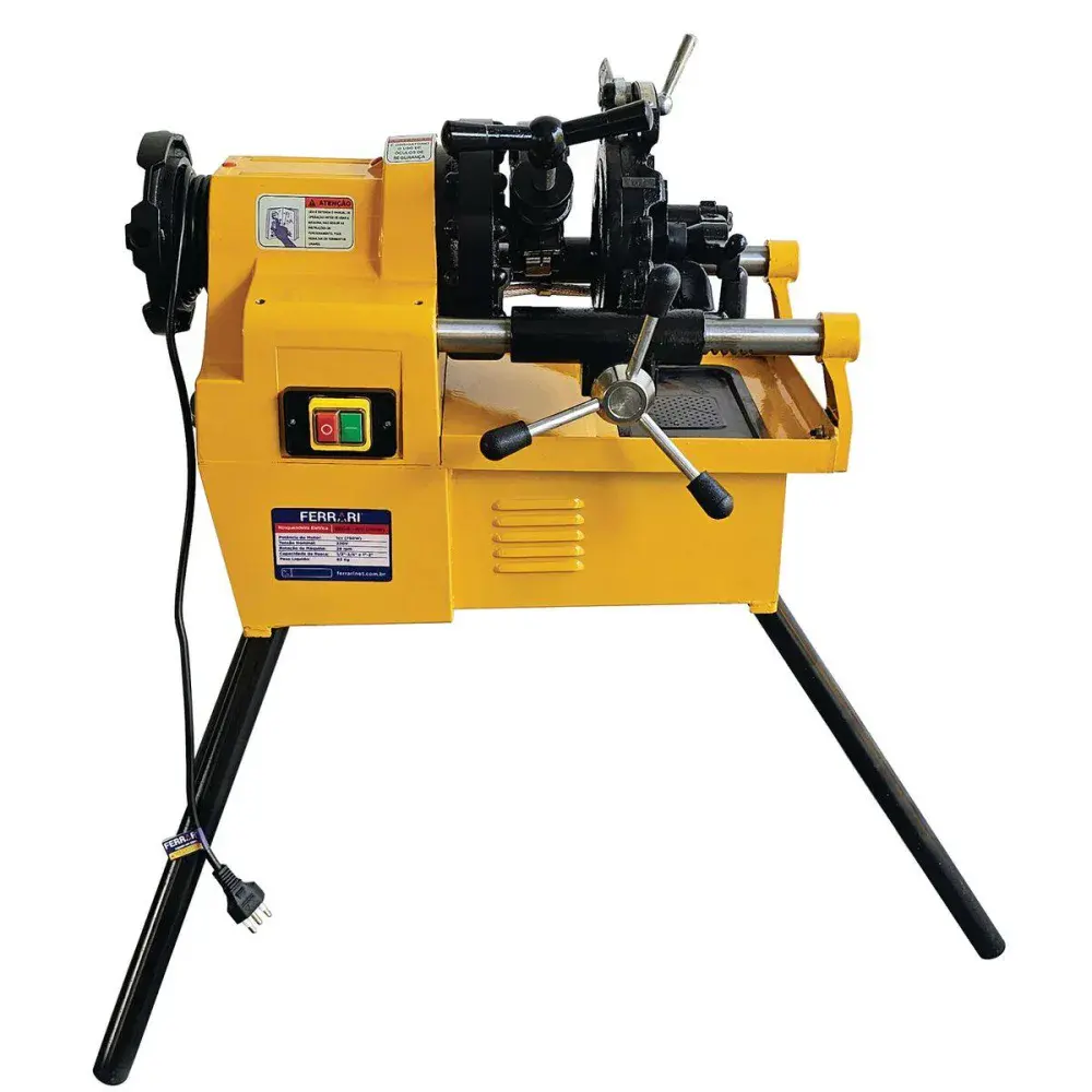 Rosqueadeira elétrica REC-2 1CV 1/2 a 2" bspt 220V da Ferrari