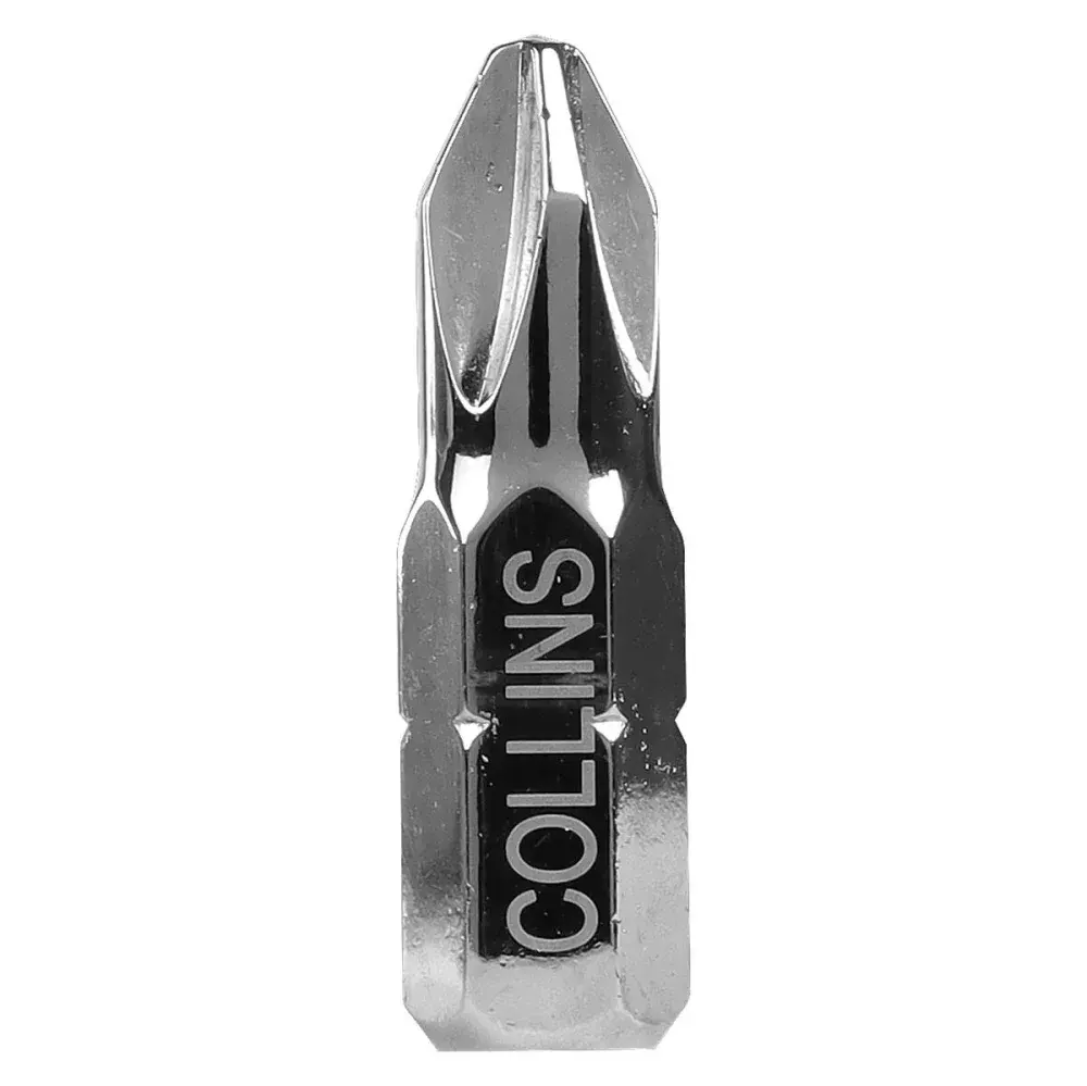 Bits PH2 1/4” ponta phillips dupla para parafusadeiras Collins — fotografia 3