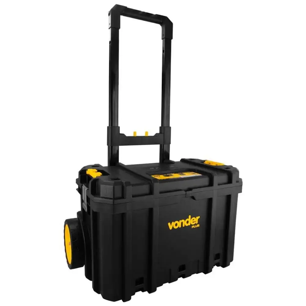 Caixa plástica para ferramentas com rodas CRV-700 Vonder — fotografia 4