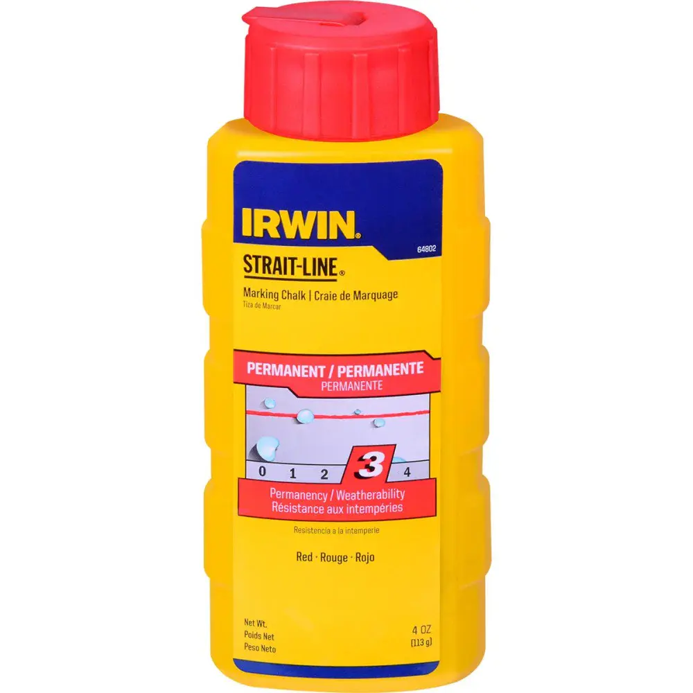 Combo giz de linha 30M vermelho Irwin — fotografia 4