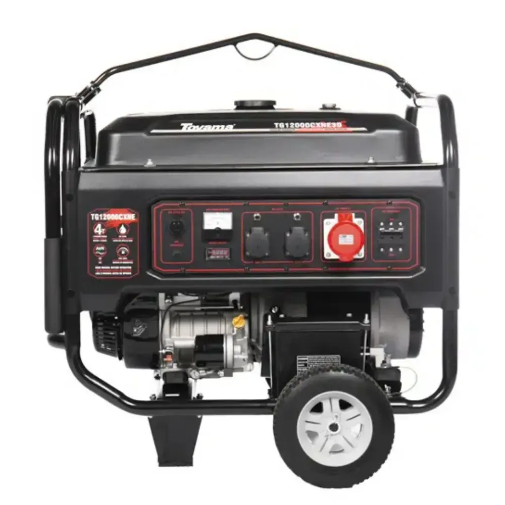 Gerador à gasolina 13 KVA com AVR TG12000CXNE3D 220V trifásico 201-011 Toyama 220 V — fotografia 3