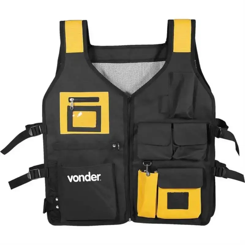 Colete porta ferramentas com 7 bolsos CL013 Vonder — fotografia de referência