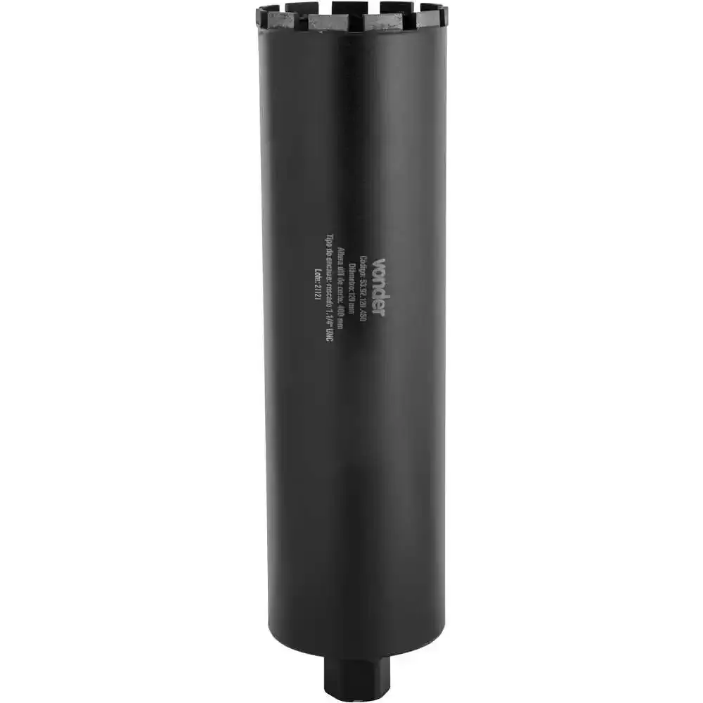 Coroa Diamantada 120mm x 450mm VONDER — fotografia 4