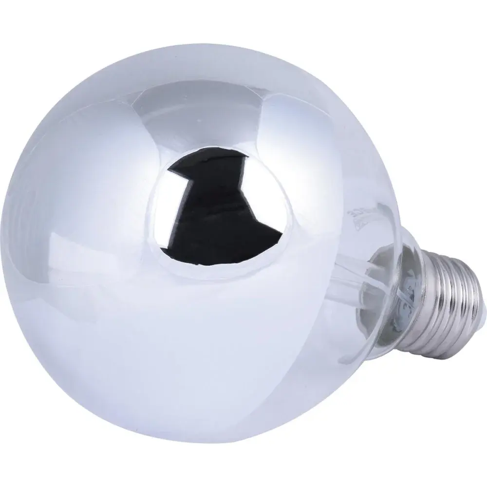 Lâmpada led filamento espelhado globo G95 bivolt Liege — fotografia 2