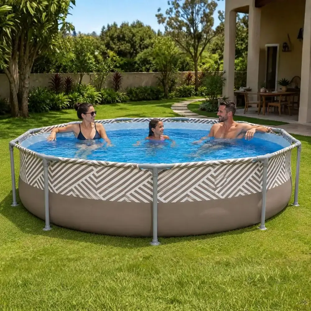 Piscina com armação circular 3.600L Mor — fotografia 5