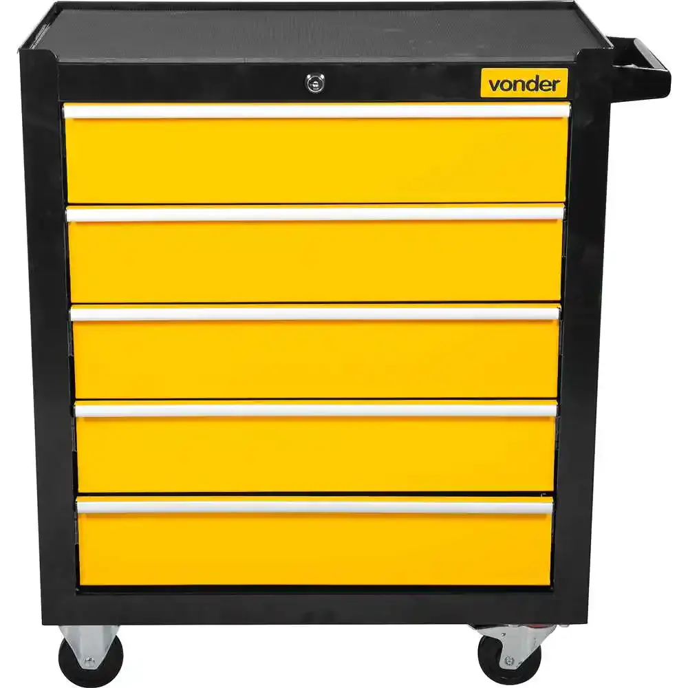 Carro para ferramentas com 5 gavetas 62X33X75CM — fotografia 4