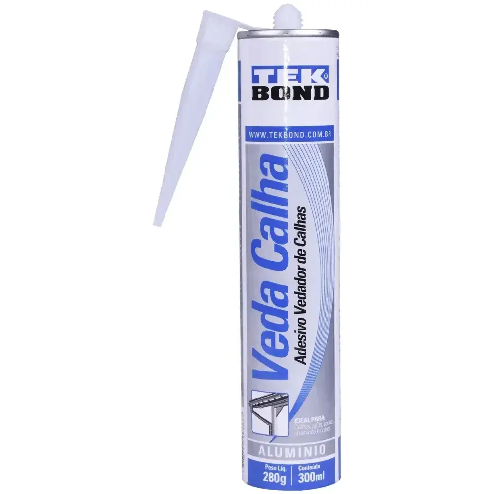 Adesivo veda calha alumínio 280G Tekbond — fotografia 6