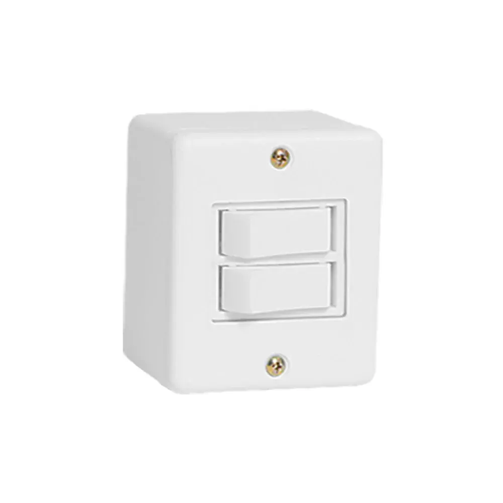 Interruptor sobrepor Ilumi 2TS br Ilumi box
