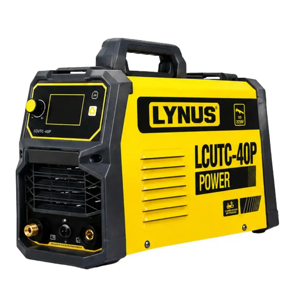 Inversor de corte a plasma com compressor LCUTC-40P 40A 220V Lynus — fotografia de referência