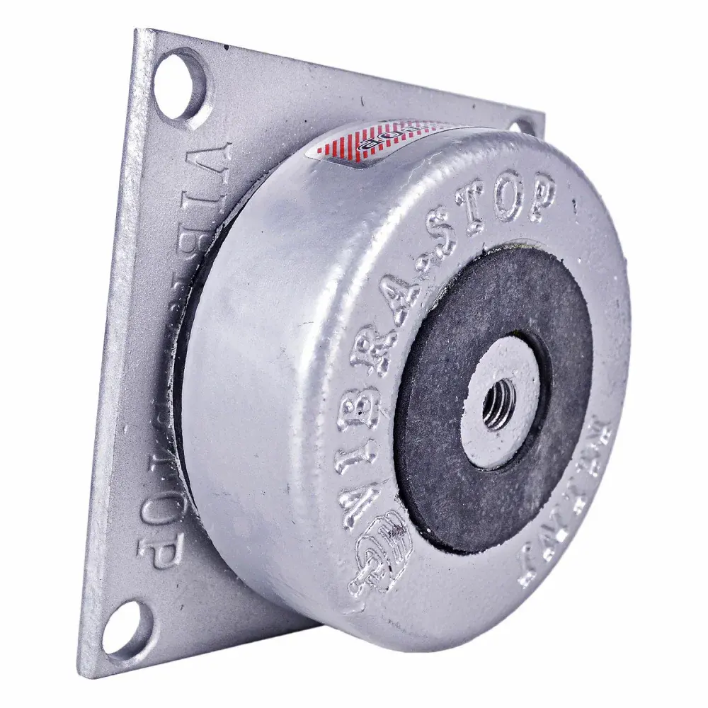 Amortecedor de impacto mini com chapa 3/8 500 kg Vibra-Stop — fotografia 3