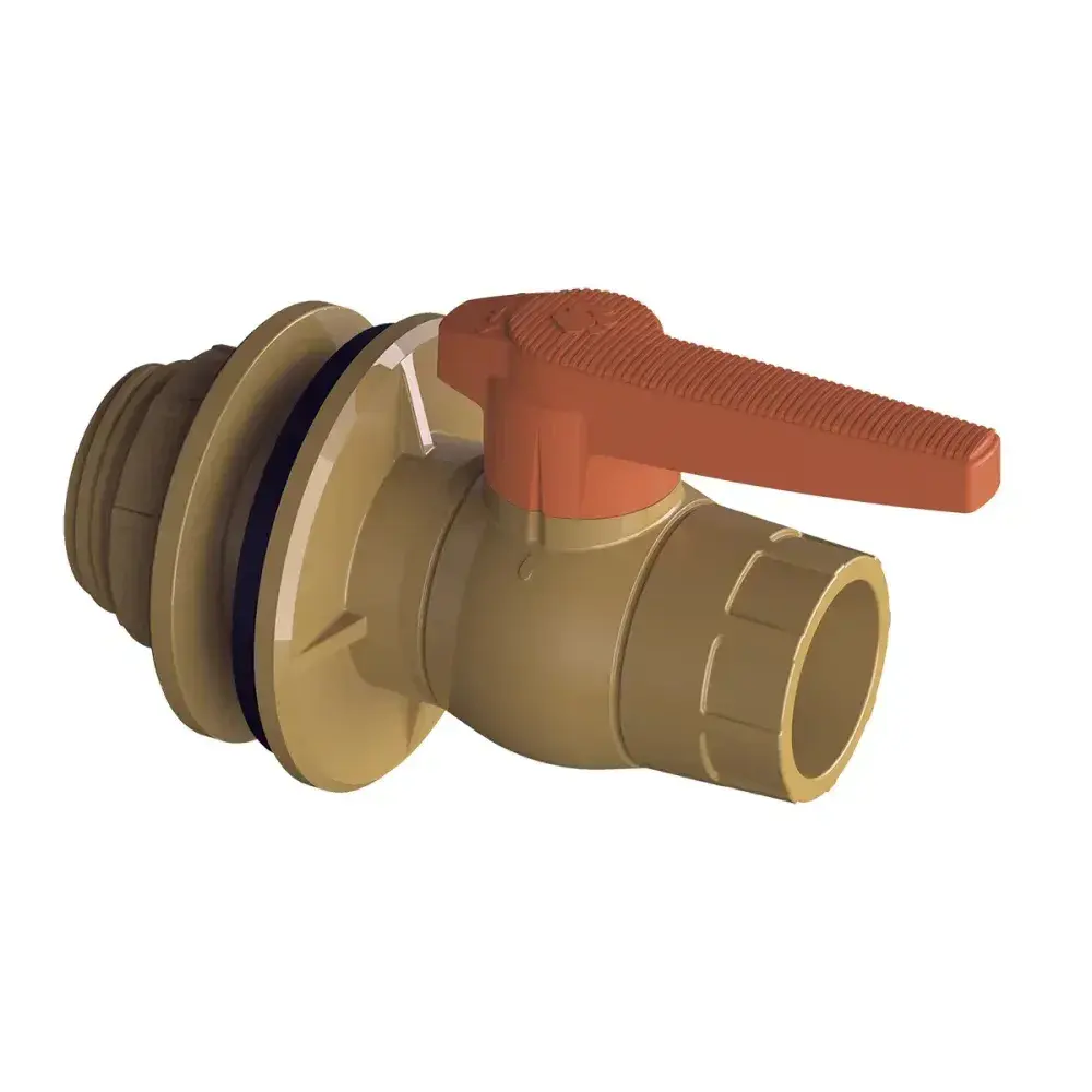 Adaptador cx d água Tigre com registro 25MM