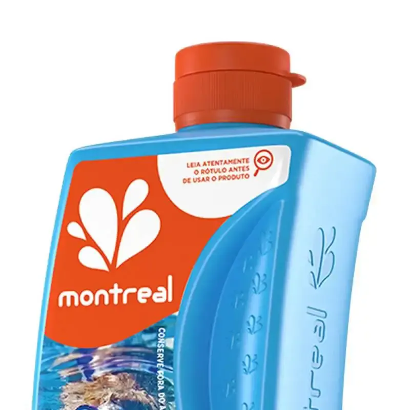 Limpa borda para piscina e hidrotaques 1 litro com 5 unidades Montreal — fotografia 3