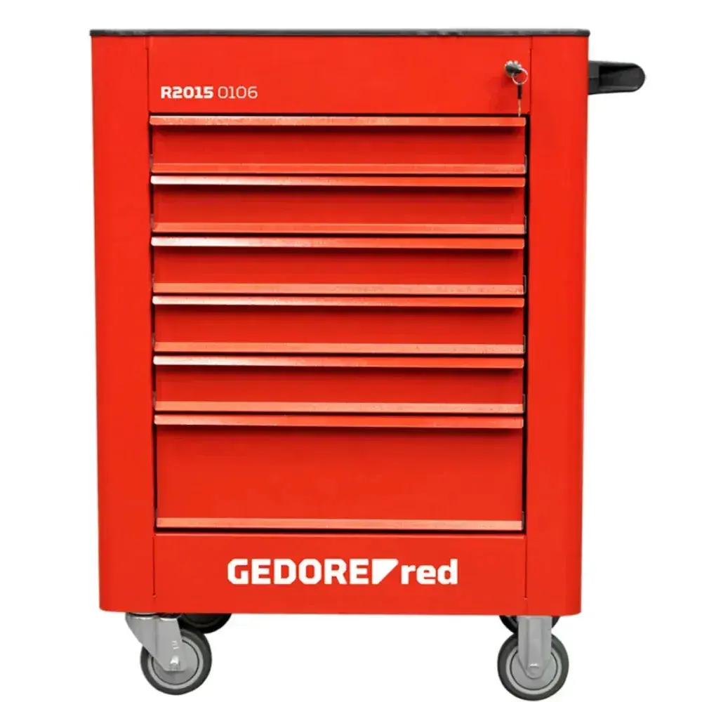 Carro para ferramentas essencial 6 gavetas Gedore — fotografia 6