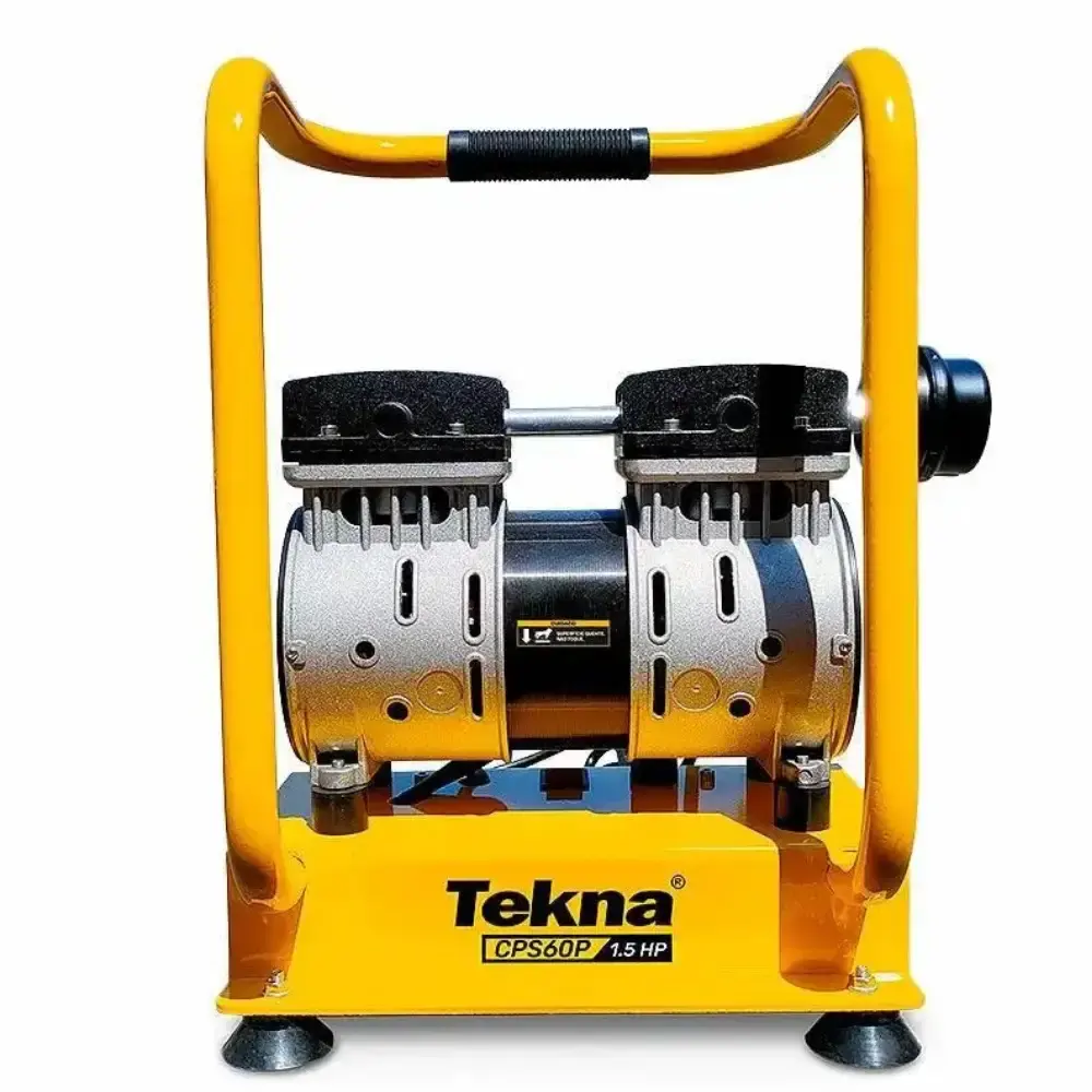 Compressor ar direto 1,5 HP 5,3 pés poço artesiano isento de óleo CSP60P Tekna 220 V — fotografia 3