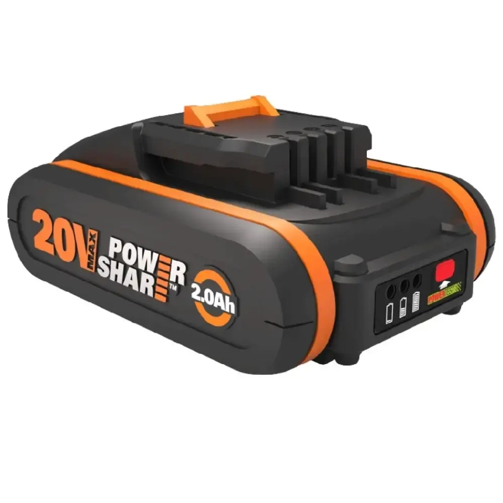 Furadeira parafusadeira mandril giratório com multiferramenta oscilante e bateria 20V 2,0AH Worx — fotografia 6