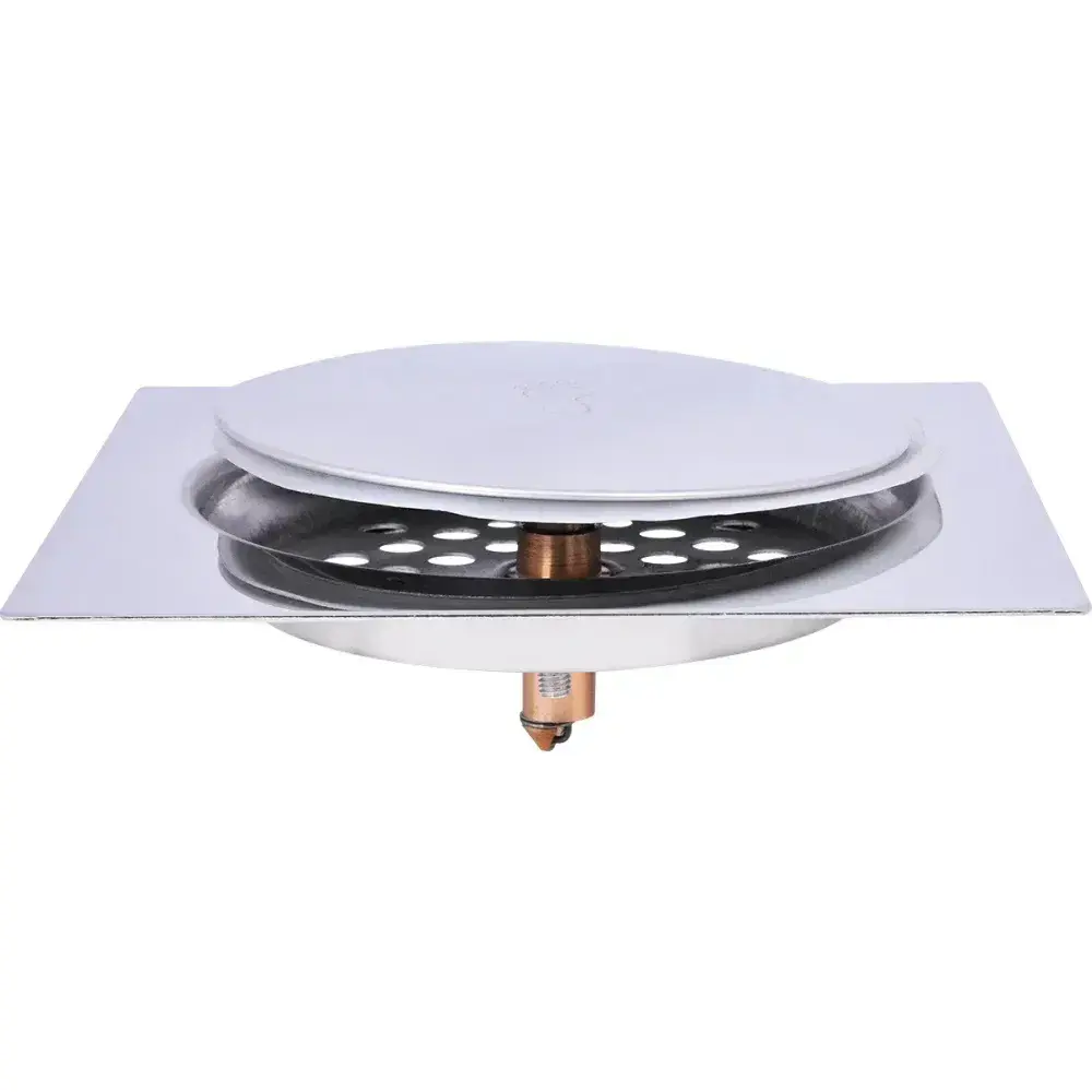 Ralo click quadrado em aço inox 15X15CM Liege — fotografia 6