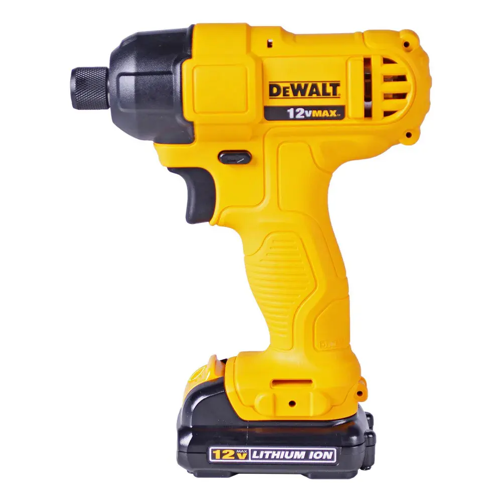 Parafusadeira de impacto bateria 1/4” 12V litio da Dewalt — fotografia 3