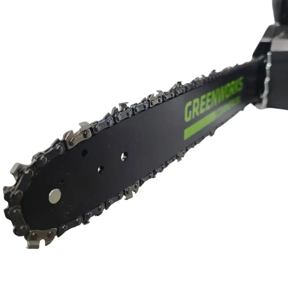 Motosserra brushless 82V 1.5KW 18 POL 2001902 Greenworks — fotografia 7