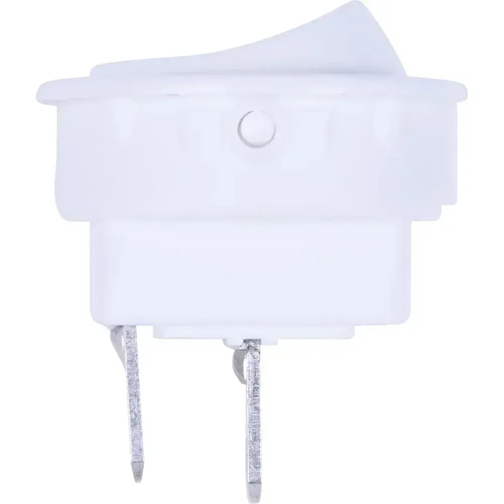 Interruptor l d 6A/120V 3A/250V branco Margirius — fotografia 6