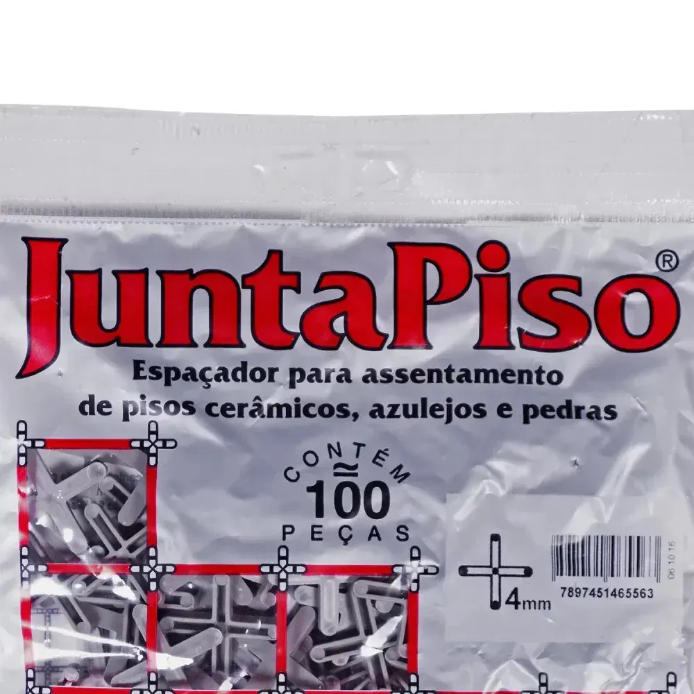 Espaçador de junta de piso 4MM 100 peç cinza Cortag — fotografia 10