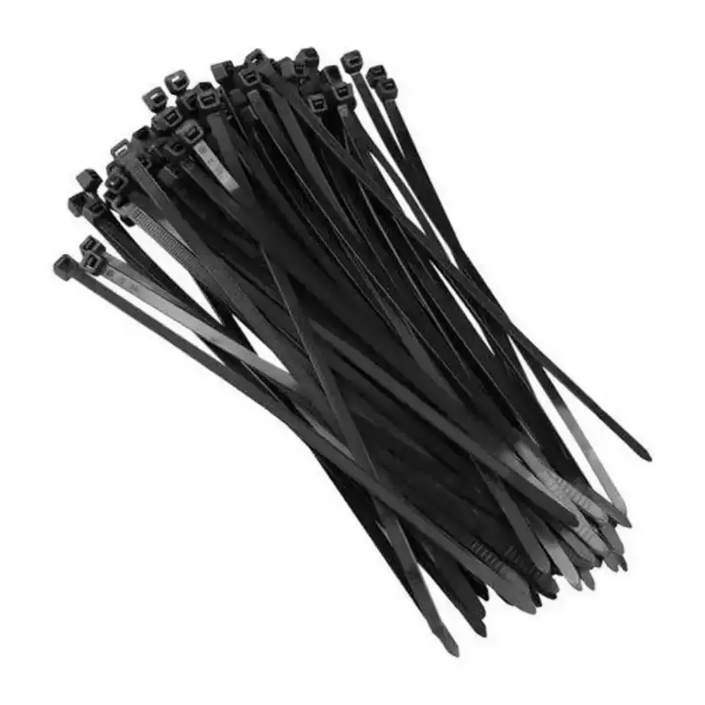 Abraçadeira de Nylon 300 x 4.8 MM Kit 500 Unidades Preto 8871 BRASFORT — fotografia 3
