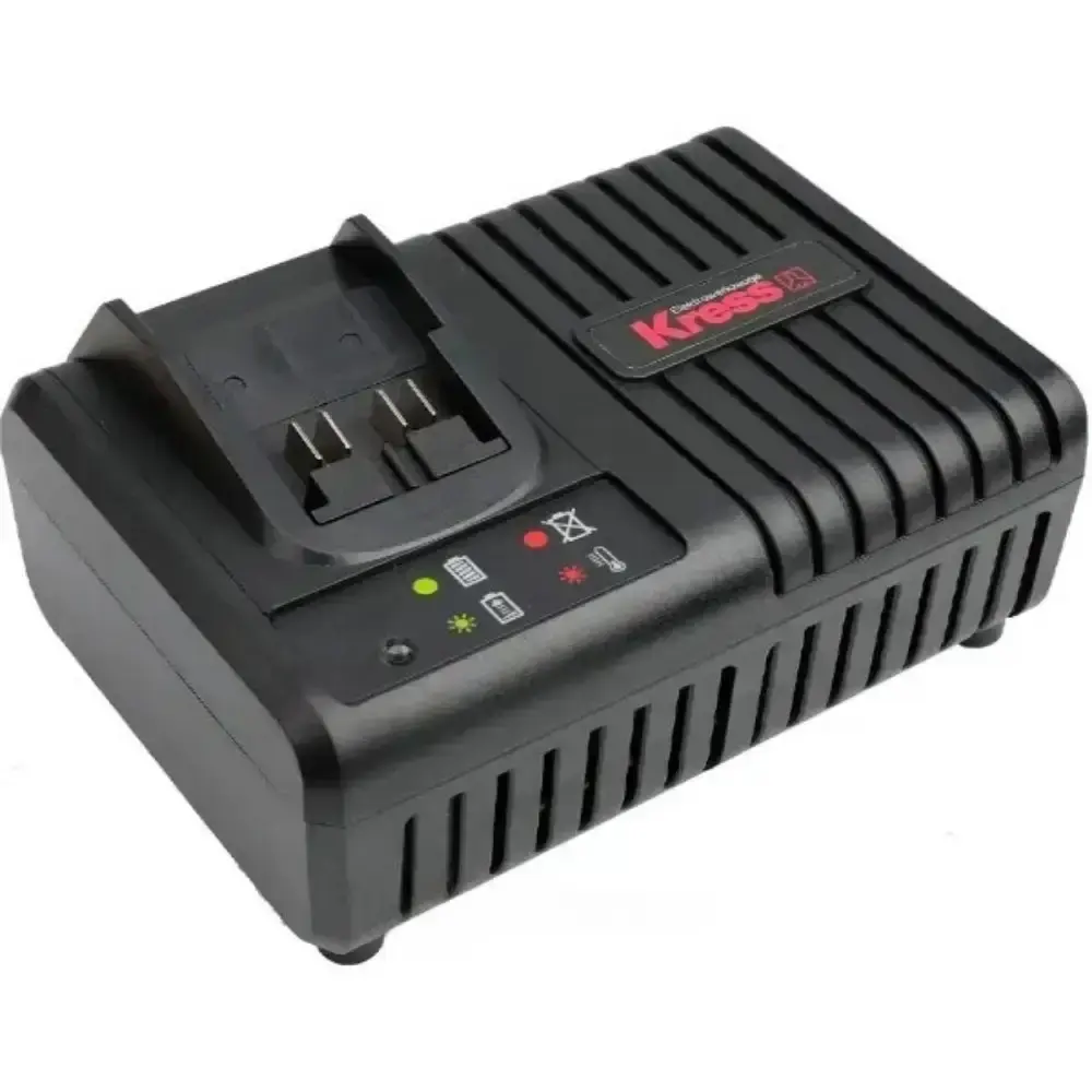 Chave de impacto 1/4 POL com esmerilhadeira 5 POL e bateria 20V 4.0AH carregador Kress — fotografia 5