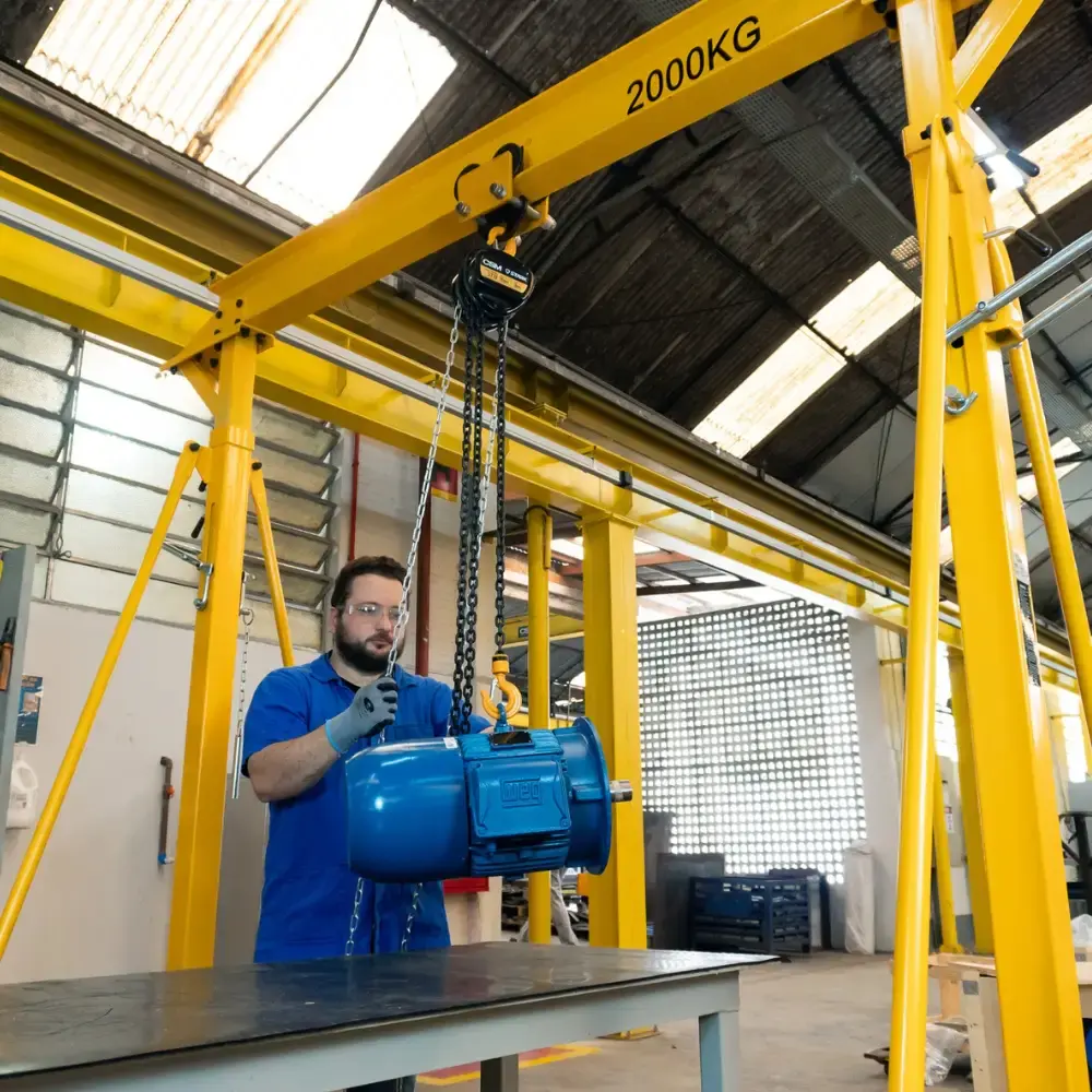 Talha manual de corrente 3 toneladas elevação 5 metros ST35 stark CSM — fotografia 5