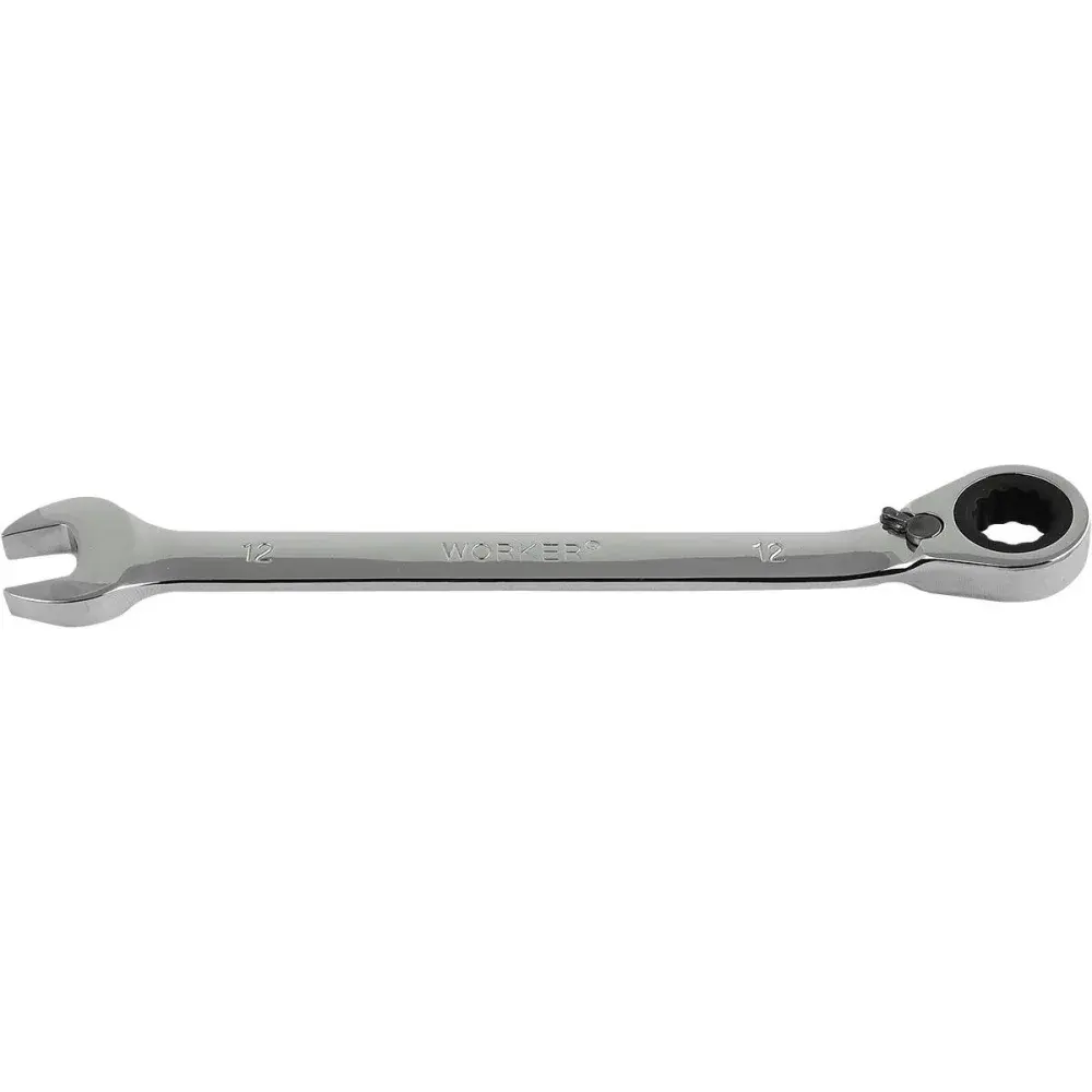 Chave combinada com catraca reversível 12MM Worker — fotografia 4