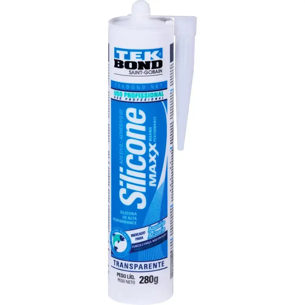 Silicone maxx aquário tixotrópico 280G Tekbond — fotografia 6