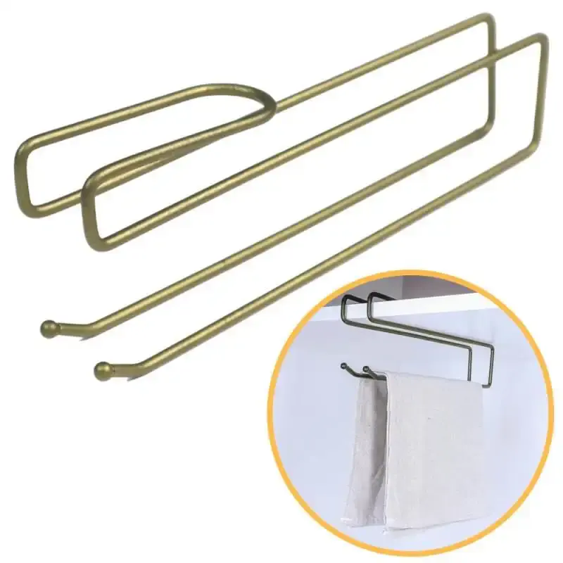 Suporte Organizador Multiuso Suspenso Viena p/ Toalhas. Taças. Papel Verde Oliva 991344 BEL BEL FIX — fotografia de referência
