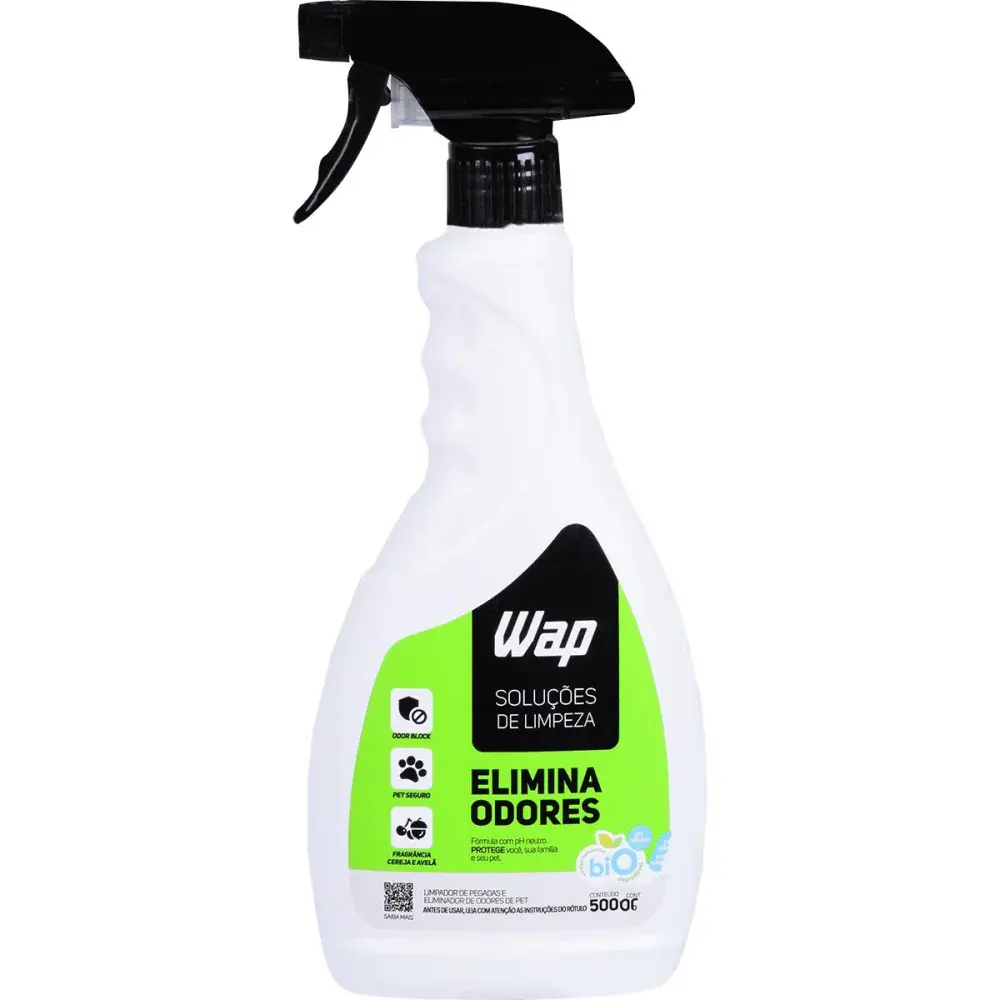 Eliminador de odores 500ML com gatilho Wap