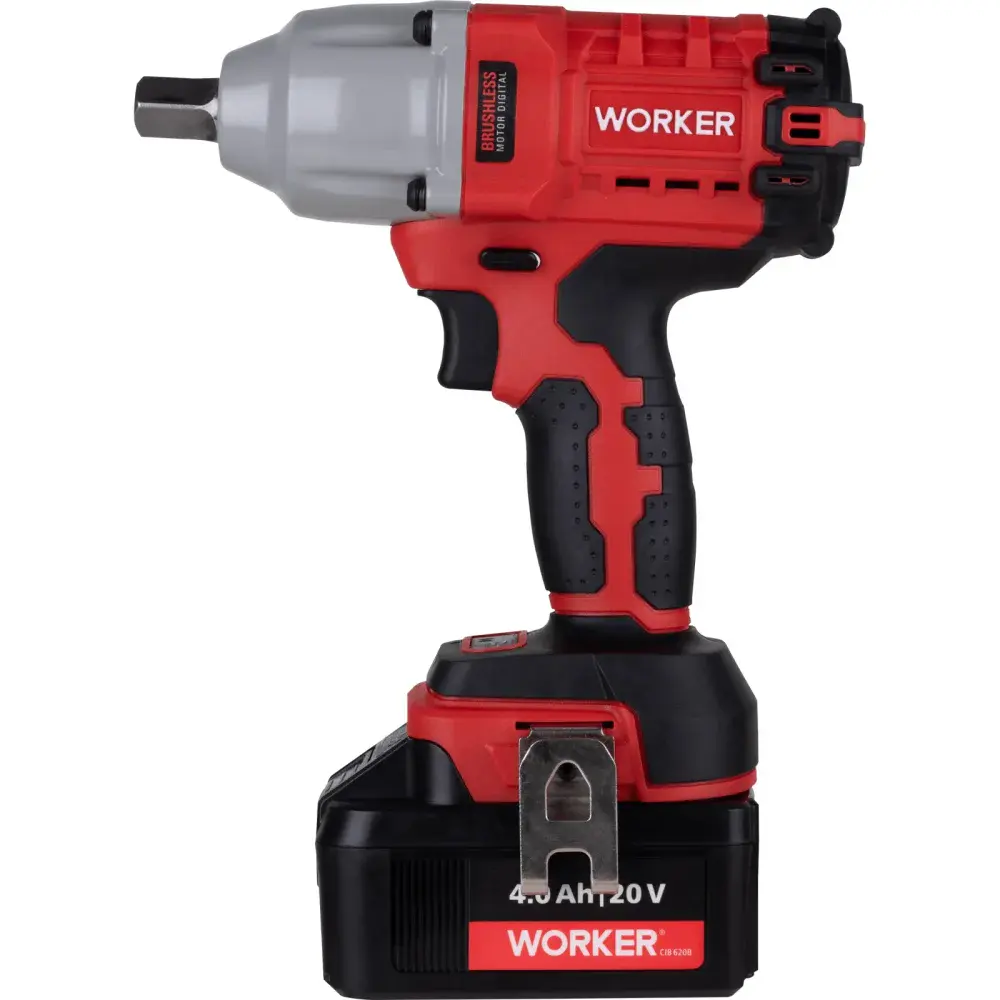 Chave de impacto torque de 620NM com motor brushless Worker — fotografia 10