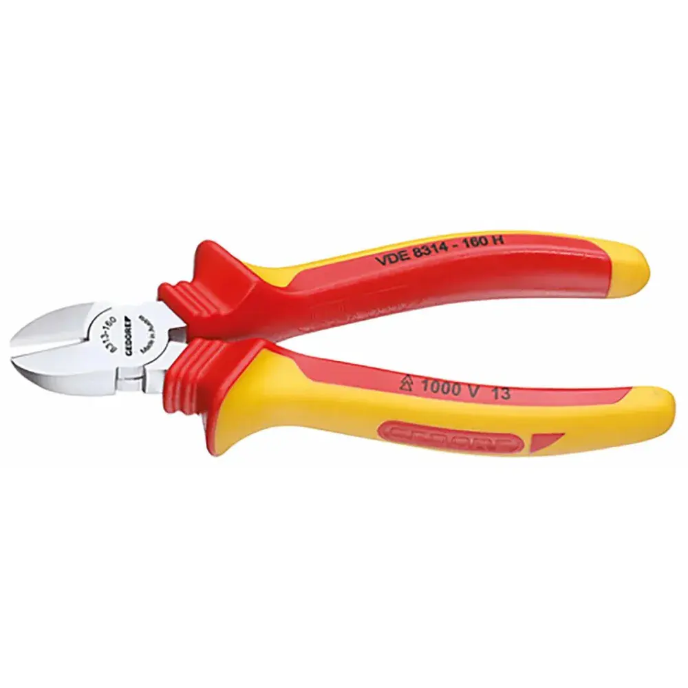 Alicate de corte diagonal sueco 5 .1/2” Gedore — fotografia 4