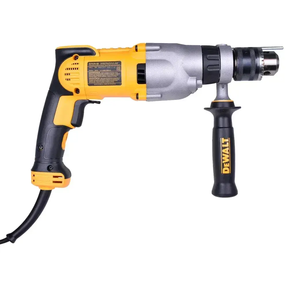 Furadeira de impacto 5/8 2 velocidades D21570K Dewalt — fotografia 10